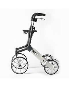 Trust rollator lets go out black edition
