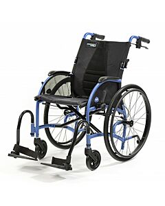 Ergonomische Strongback rolstoel voor een betere zithouding.