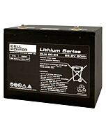 Lithium accu voor scootmobiel 60Ah